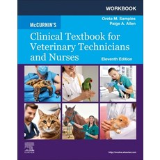 (英文圖書) Workbook for McCurnin's Clinical Textbook for Veterinary Technicians and Nurses 平裝版, Elsevier, English