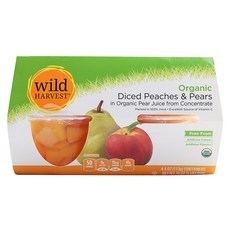 wild HARVEST 水梨桃子果凍 4入, 1組, 454g