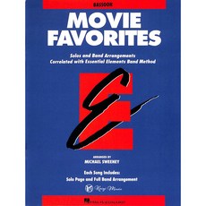凱翊︱HL Essential Elements 電影金曲 低音管樂譜 Movie favorites bassoon