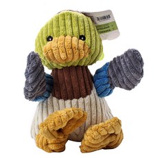 HuggLeHouNDs Knotty Duck 狗狗填充玩具 L, 1個, 鴨子