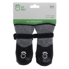 GF寵物全地形靴狗鞋靴子, 灰色的