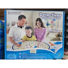 小偵探找圖 反應訓練遊戲 腦力大作戰 眼明手快 訓練反應力 家庭型桌遊 適合2歲以上兒童 黑白寶貝, 大盒款