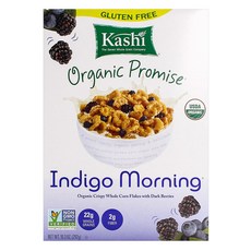 Kashi Indigo Morning無麩質穀物脆片, 1盒, 292g
