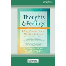 (英文圖書) Thoughts and Feelings: Taking Control of Your Moods and Your Life (16pt Large P... 平裝版, ReadHowYouWant, 英文
