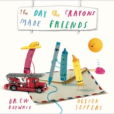 (英文圖書)The Day the Crayons Made Friends 精裝版, Philomel Books, 英文