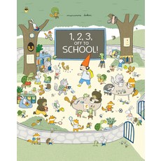 1 2 3 Off to School! 精裝版, Kids Can Press, 英文