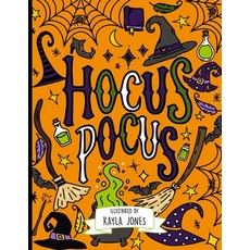 (英文圖書)Hocus Pocus: A Halloween Activity Book For Kids 平裝版, Independently Published, 英文