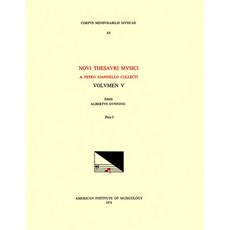(英文圖書) CMM 64 Pietro Giovanelli (Compiler) Novus Thesaurus Musicus (1568). Vol. V Edited by Albert... 平裝版, American Institute of Music..., 英文