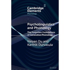 (英文圖書) Psycholinguistics and Phonology 精裝版, Cambridge University Press, 英文