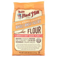 Bob's Red Mill 全麥甜點烘焙粉, 1個, 2.27公斤