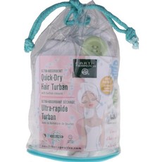 EARTH THERAPEUTICS 速乾超吸水頭巾, 單色, 1個