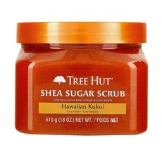 TREE HUT 樹上小屋 乳木果醣體磨砂膏, 510克, 夏威夷石栗, 1個