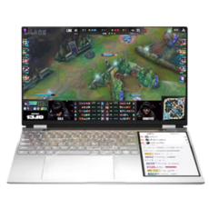 15.6吋雙螢幕筆電 (7吋觸控副螢幕), 黑色, 1台, 1TB, 16GB, WIN11 S