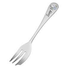 Tamahashi 日本製Peanuts史努比蛋糕叉, 1個, 銀