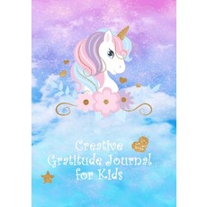 (英文圖書) Gratitude Journal for Kids: Unicorn Themed Daily Writing /Children Happiness Notebook (Positi... 平裝版, Lulu.com, 英文