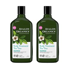 Avalon Organics 清爽頭皮護理茶樹洗髮水, 2個, 325毫升
