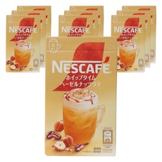 NESCAFE 雀巢咖啡 Whipped Time咖啡雲朵榛果風味拿鐵隨行包, 10.4克, 10個, 6入