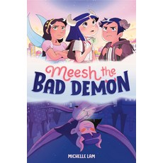 (英文圖書)Meesh the Bad Demon #1: (A Graphic Novel) 精裝版, Alfred A. Knopf Books for Y..., 英文