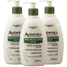 Aveeno 艾惟諾 燕麥保濕乳, 3瓶