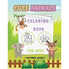 Cute Animals Coloring Book for Kids 平裝版, Charlie Creative Lab, 英文