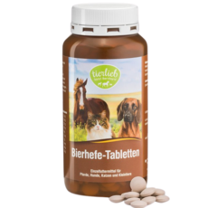 狗狗用啤酒酵母錠 (含維生素B/胺基酸), 1罐, 消化, 400顆