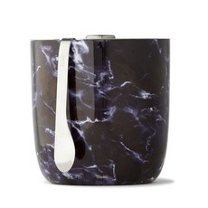 S'well 含夾子冰桶黑色大理石 2L, 1個