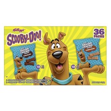 Kellogg's 家樂氏 Scooby Doo 烤全麥餅乾零食巧克力 18 片 + 肉桂 18 片, 1kg