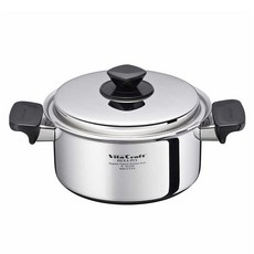 VitaCraft Hexa Ply雙耳鍋, 1個, 銀, 19cm