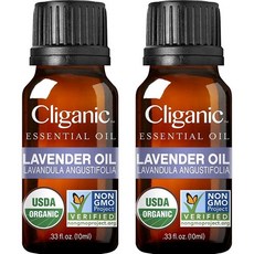 Cliganic 薰衣草精油, 2個, 10ml
