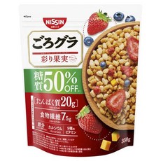 NISSIN 日清 思科先生玻璃碳水化合物50%折扣水果350克x6袋, 1個, 350g