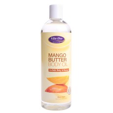 Lifeflow Health 芒果黃油身體油, 1個, 473毫升