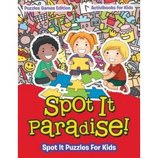(英文圖書)Spot It Paradise! Spot It Puzzles For Kids - Puzzles Games Edition 平裝版, Activibooks for Kids, 英文