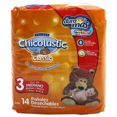 Chicolastic Class dura mas黏貼型尿布, M, 14片