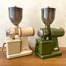 有偉 小飛鷹 電動咖啡磨豆機 平刀, 綠色, 1個, 約250g