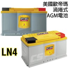 OPTIMA歐帝瑪黃電池：音響改裝、越野駕駛專用深循環電池 保質期長, LN4