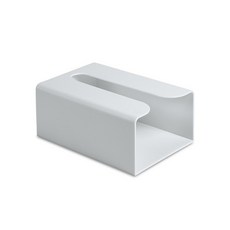 壁掛式面紙盒 衛生紙盒 衛生紙架 免釘無痕安裝 (贈無痕貼x2), 低調灰