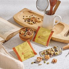 淳粹堅果 六種綜合堅果果乾隨身包, 1包, 20g