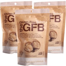 THE GFB 無麩質椰子腰果脆餅, 3包, 113g