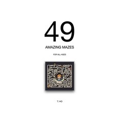 (英文圖書)49 Amazing Mazes: For All Ages 平裝版, Independently Published, 英文