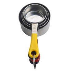 Fox Run 不鏽鋼量杯4件組, 混合色, 1個