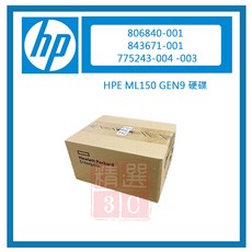 HP惠普 ML150 GEN9 843671-001 伺服器硬碟 企業級儲存解決方案, 843671-001 775243-004-003 806840-001