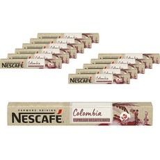 NESCAFE 雀巢咖啡 哥倫比亞濃縮低咖啡因膠囊咖啡, 12個