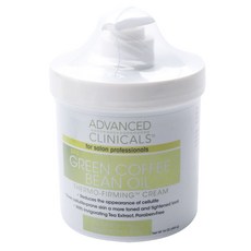 Advanced Clinicals 綠咖啡豆油緊緻護膚霜, 1個, 454克