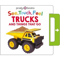 (英文圖書)See Touch Feel: Trucks and Things That Go: A Noisy Pull-Tab Book Board Books, Priddy Books Us, 英文, 硬頁書