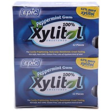 EPIC DENTAL 木糖醇甜味口香糖 胡椒薄荷口味
