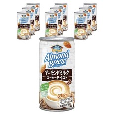 BLUE DIAMOND 藍鑽 Almond Breeze杏仁奶 咖啡口味, 10罐, 185g