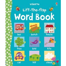 (英文圖書)Lift-The-Flap Word Book: A Kindergarten Readiness Book for Kids Board Books, Usborne Books, 英文, 硬頁書