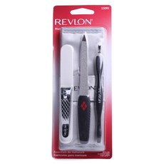 Revlon 指甲油隨身組 + 旅行包 4件組, 混色, 1個