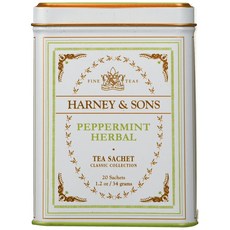 HARNEY&SONS 薄荷草本茶, 20個, 1.7g