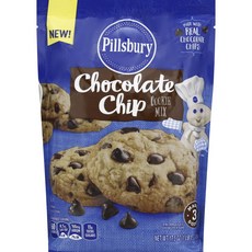 Pillsbury 巧克力餅乾粉, 1個, 496克